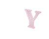 Baby Pink Letter Y