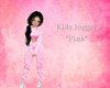 Kids Pink Jogger