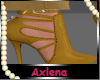 AXL DK yellow Booties