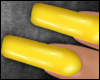 -A- Yellow Square Nails