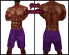 Purple Beach Shorts