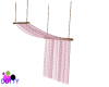 pink canopy drapes