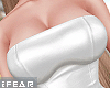 ♛F-Leather Dress White