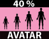 Kids Avatar Scaler 40%