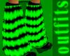 Green Toxic Rave Boots