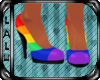 ~L~Rainbow Heels