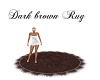 Dark Brown Rug