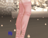梅 holiday pink boots