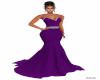 EVO Purple Long Skirt