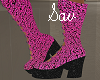 RockStar Boots-Hot Pink