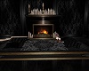 Black Velvet Fireplace