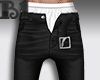 Open Zipper Black