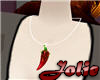 JF Chili Pepper Necklace