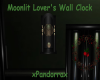 Moonlit Lover Wall Clock