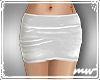 !Short velv skirt white