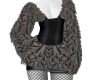 fur leather set