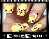 [E]*Pikachu Nails/Hands*