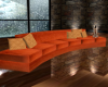 Orange Shimmer Couch