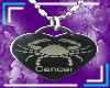 Mens Cancer Zodiac Chain