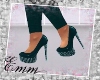 !E! Teal Green Shoes