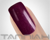 (T) Purple Gelish Nails