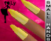 !LY Yellow Nails