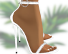 Latina White Heels