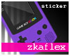 (ZF) Purple GB sticker