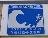 Calif Earthquake Sign