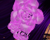{EQ}Pink hair flower