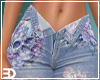 Skull Open Top Jeans