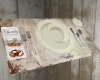 WHITE PLACE SETTING