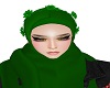 bee hijab green
