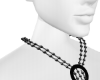 Pearl necklace black