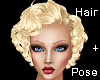 Hair Marilyn platinum