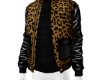cheetah black jacket