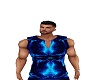 top bleu loup