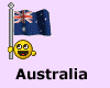 Australian flag smiley