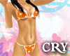 Cry - Dot Orange Bikini