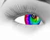 rainbow eye