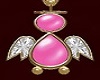 PINK ANGEL NECKLACE