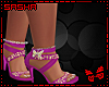 Sparkle Heels |Purple|