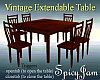 Vintage Extendable Table
