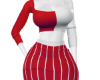 Red &White Outfit