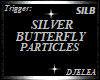SILVER BUTTERFLY PARTICL