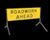 ~V~ Roadwork Sign