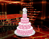 RednWhite Wedding Cake