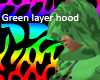 [Kuro] Green Layer hood