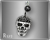 Rus:Skull belly piercing
