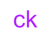 Ck's ~ I'm Sorry